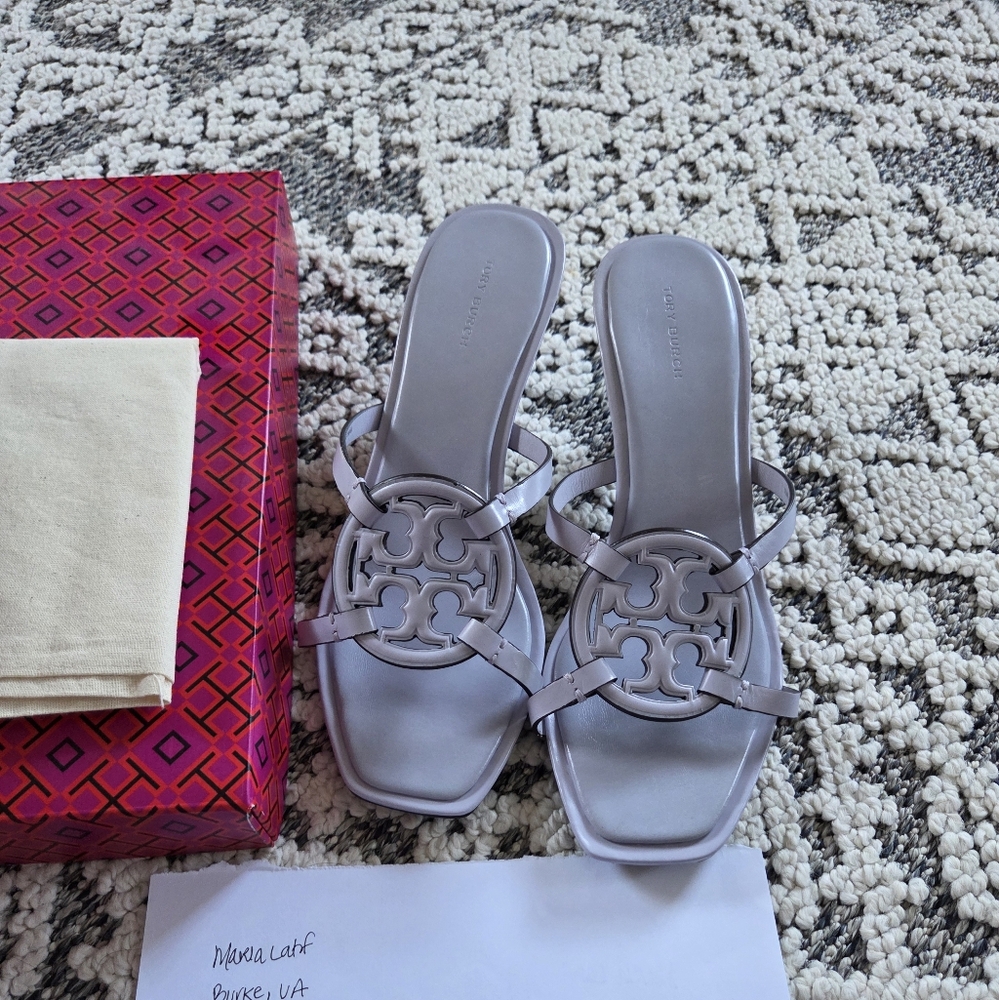 Tory Burch Light Gray Sandals